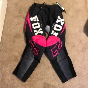 Women's Fox Racing pants 1/2